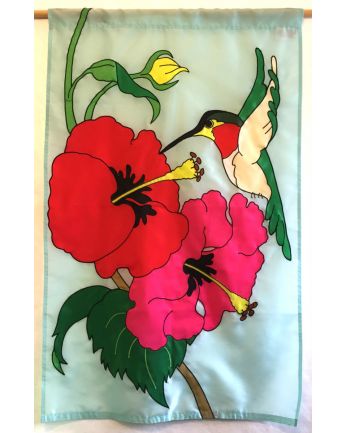 Hummingbird & Hibiscus