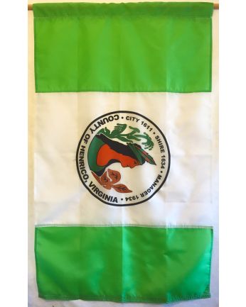 Henrico County Flag with Pole Hem